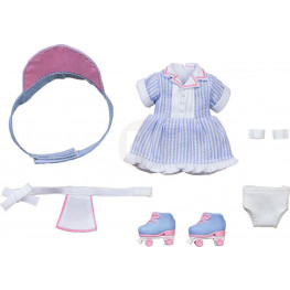 Original Character Parts for Nendoroid Doll figúrkas Outfit Set: Diner - Girl (Blue)
